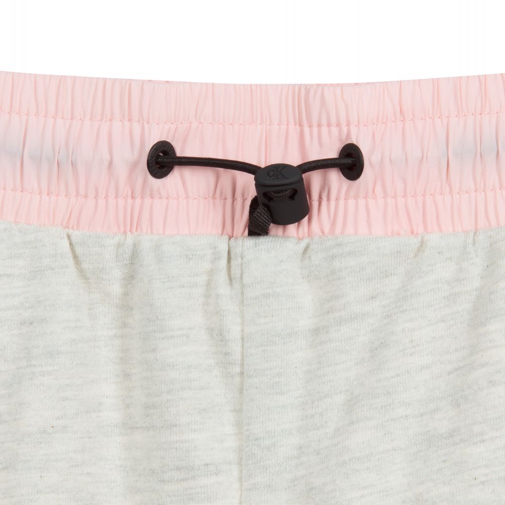Calvin Klein Jeans-Teen Girls Pink & Green Shorts | Childrensalon Outlet
