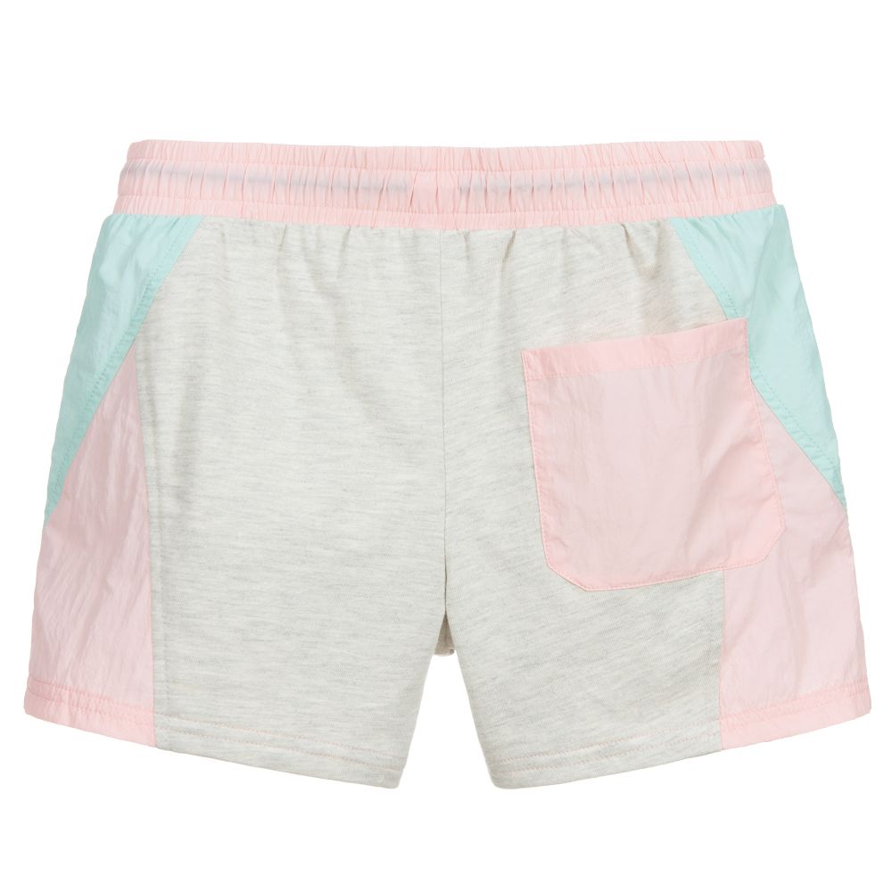 Calvin Klein Jeans-Teen Girls Pink & Green Shorts | Childrensalon Outlet