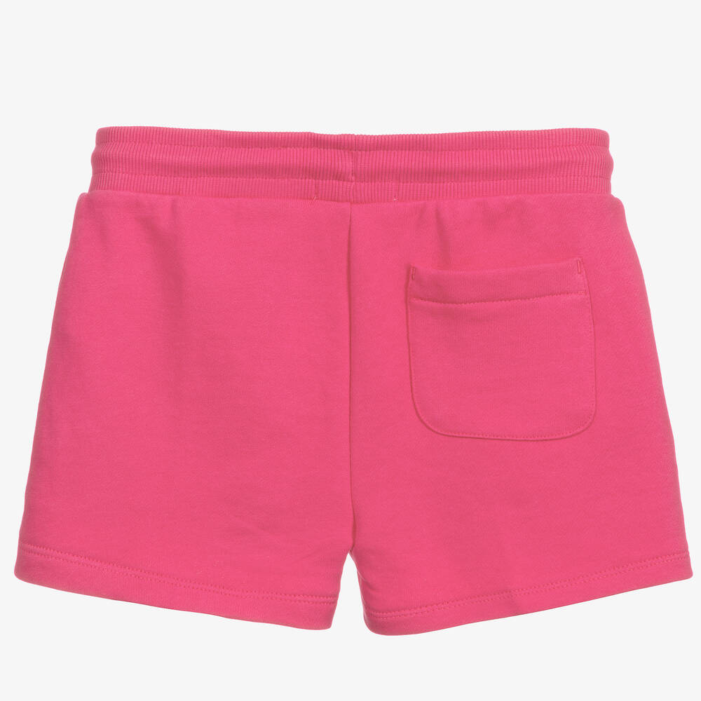 Calvin Klein Jeans Teen Girls Pink Logo Shorts