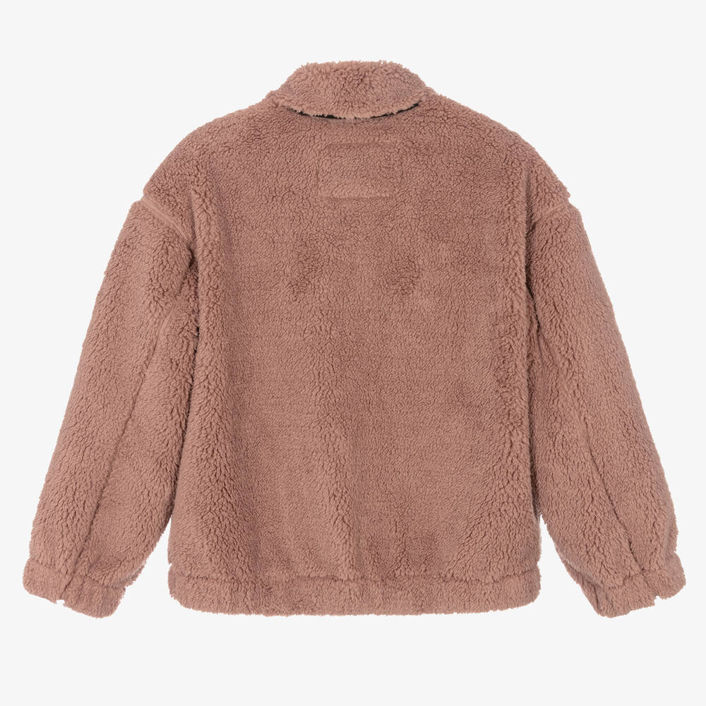 Calvin klein teddy bear jacket sale