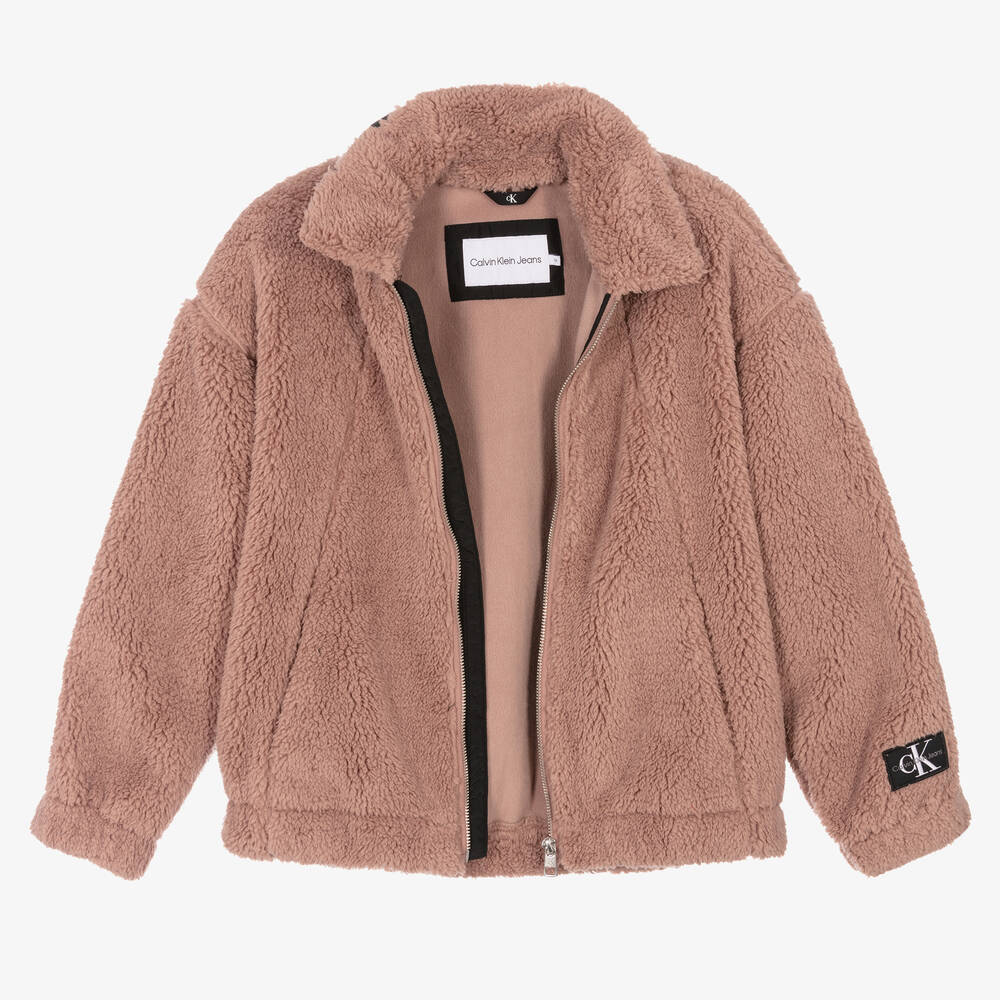 Calvin klein fleece jacket clearance