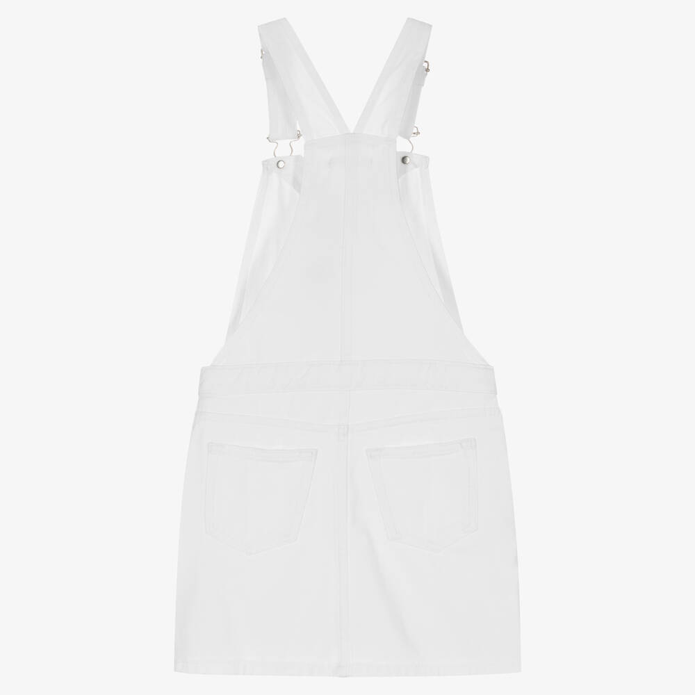 Calvin Klein Джинсы-Белое платье на бретелях | Childrensalon Outlet