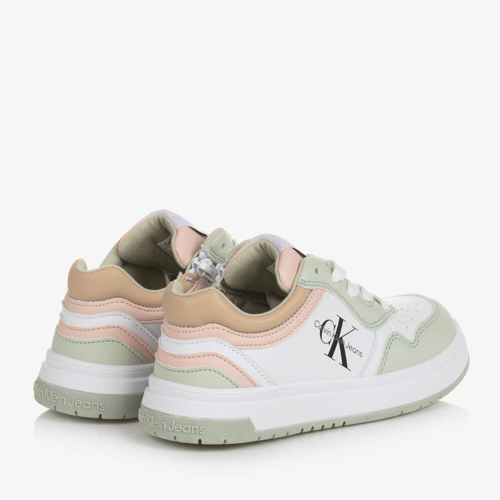 Calvin klein trainers green 2025
