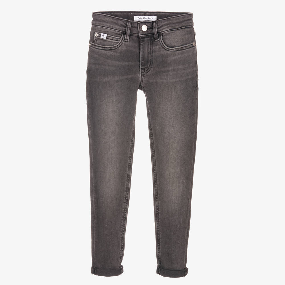 Calvin klein grey jeans best sale