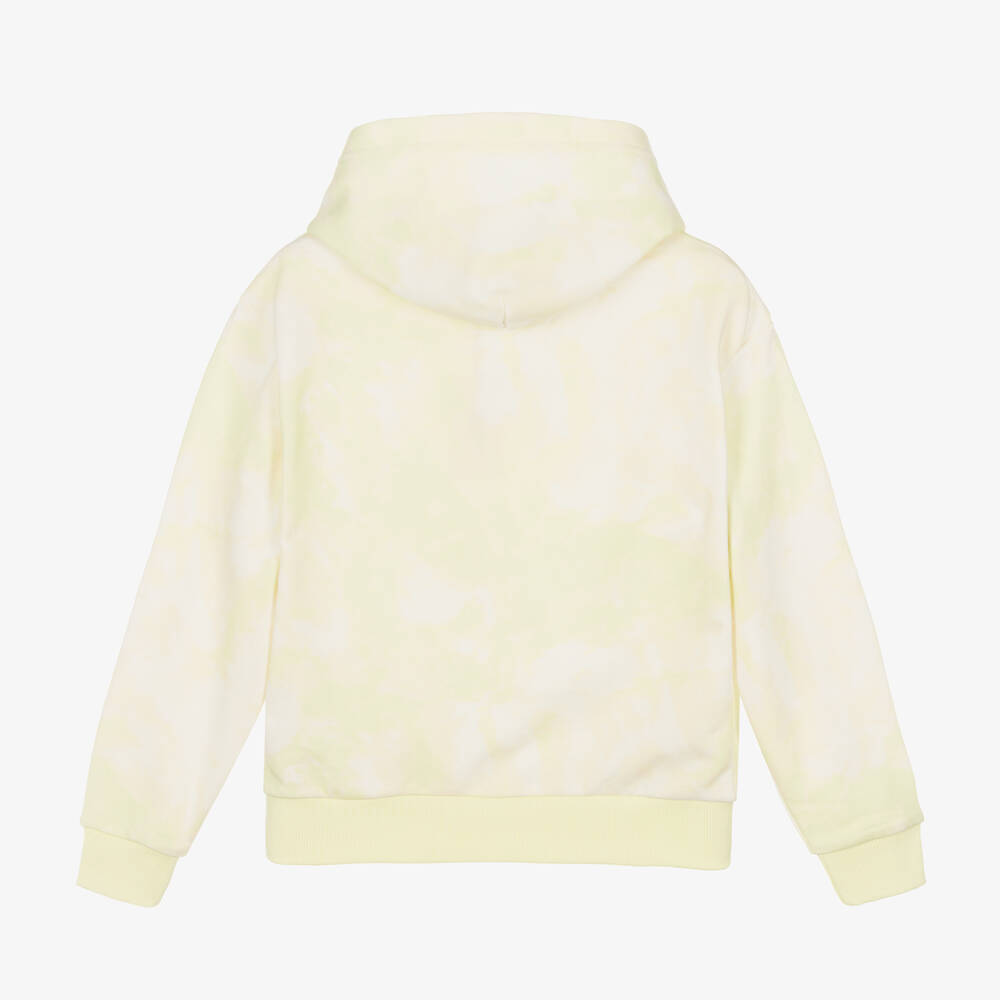 Calvin Klein Джинсы-Светло-зеленая худи из беленого хлопка | Childrensalon Outlet