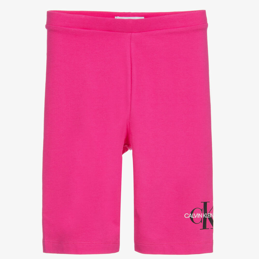 Calvin Klein Jeans - Short cycliste rose Ado | Childrensalon