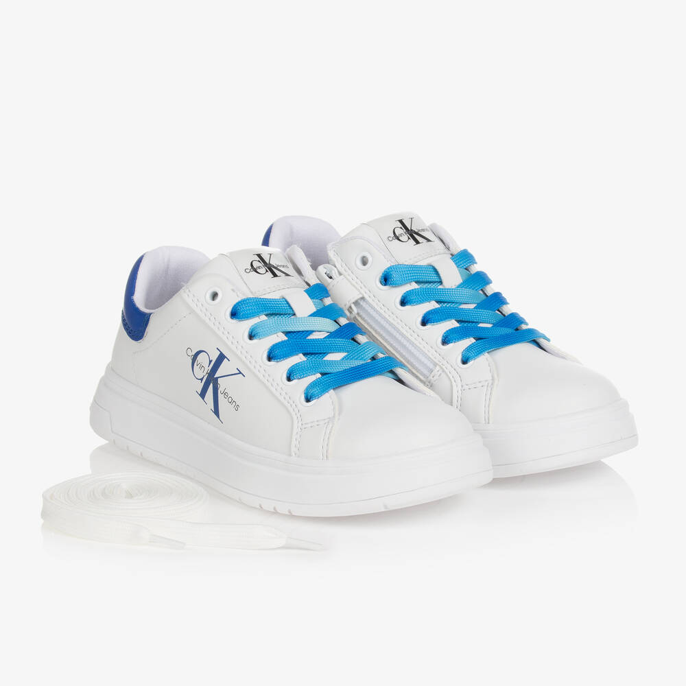 Calvin klein store blue trainers