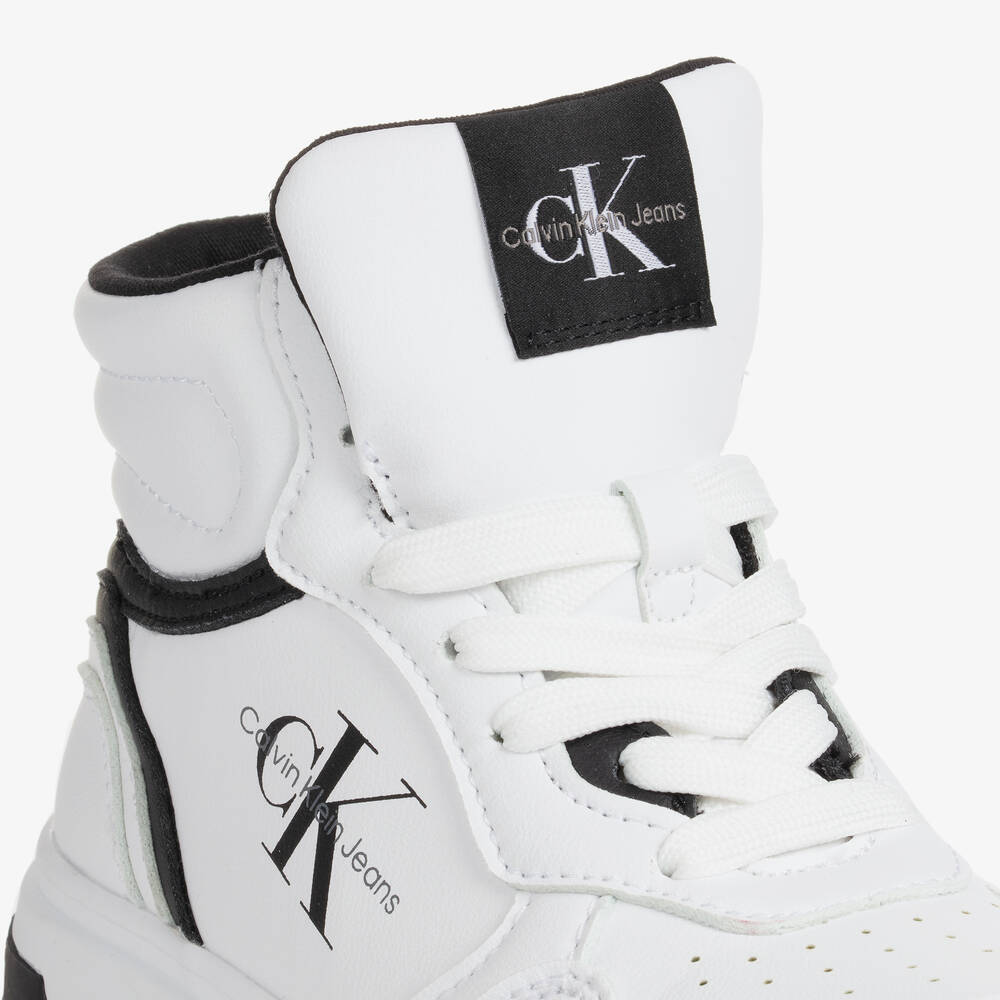 Calvin klein high tops white store