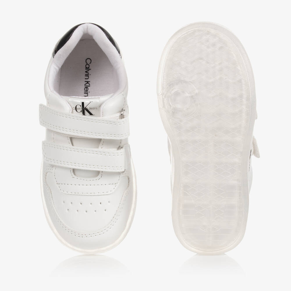 Chaussure blanche hot sale calvin klein