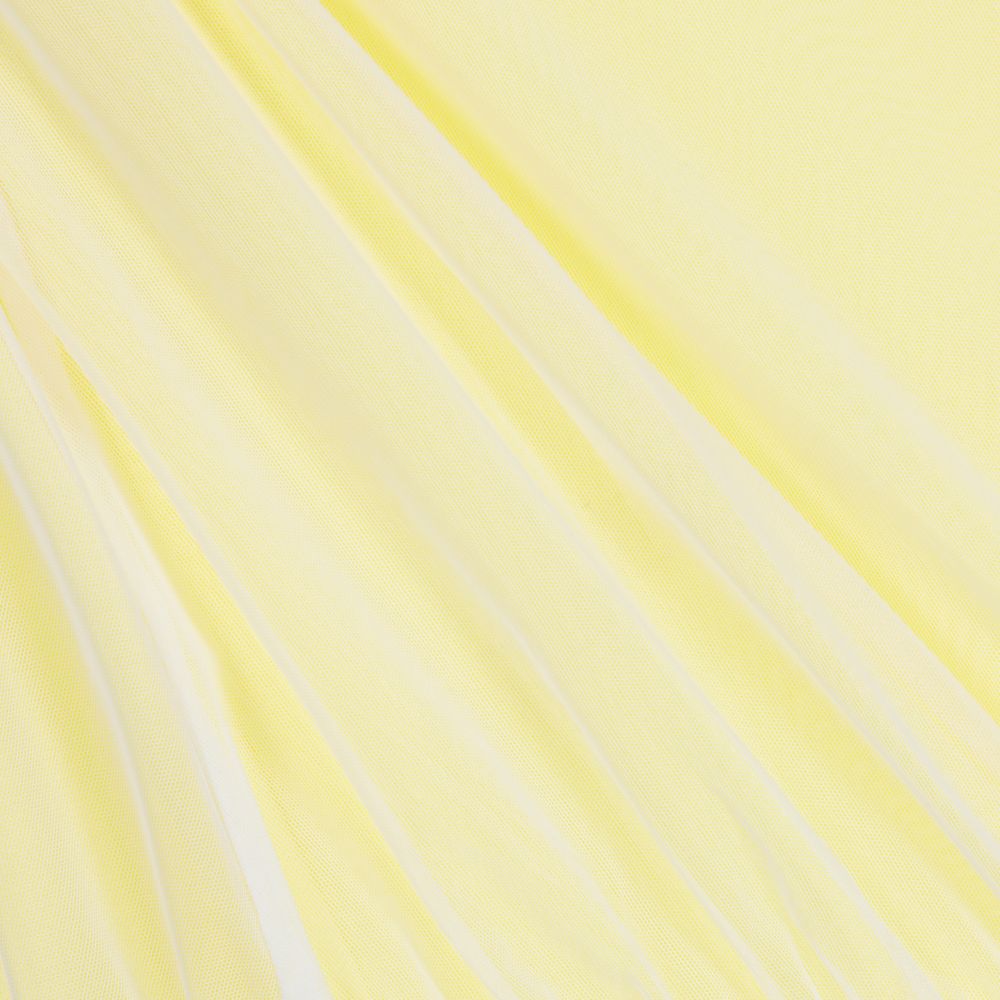 Calvin Klein Jeans-Yellow Jersey & Tulle Dress | Childrensalon Outlet