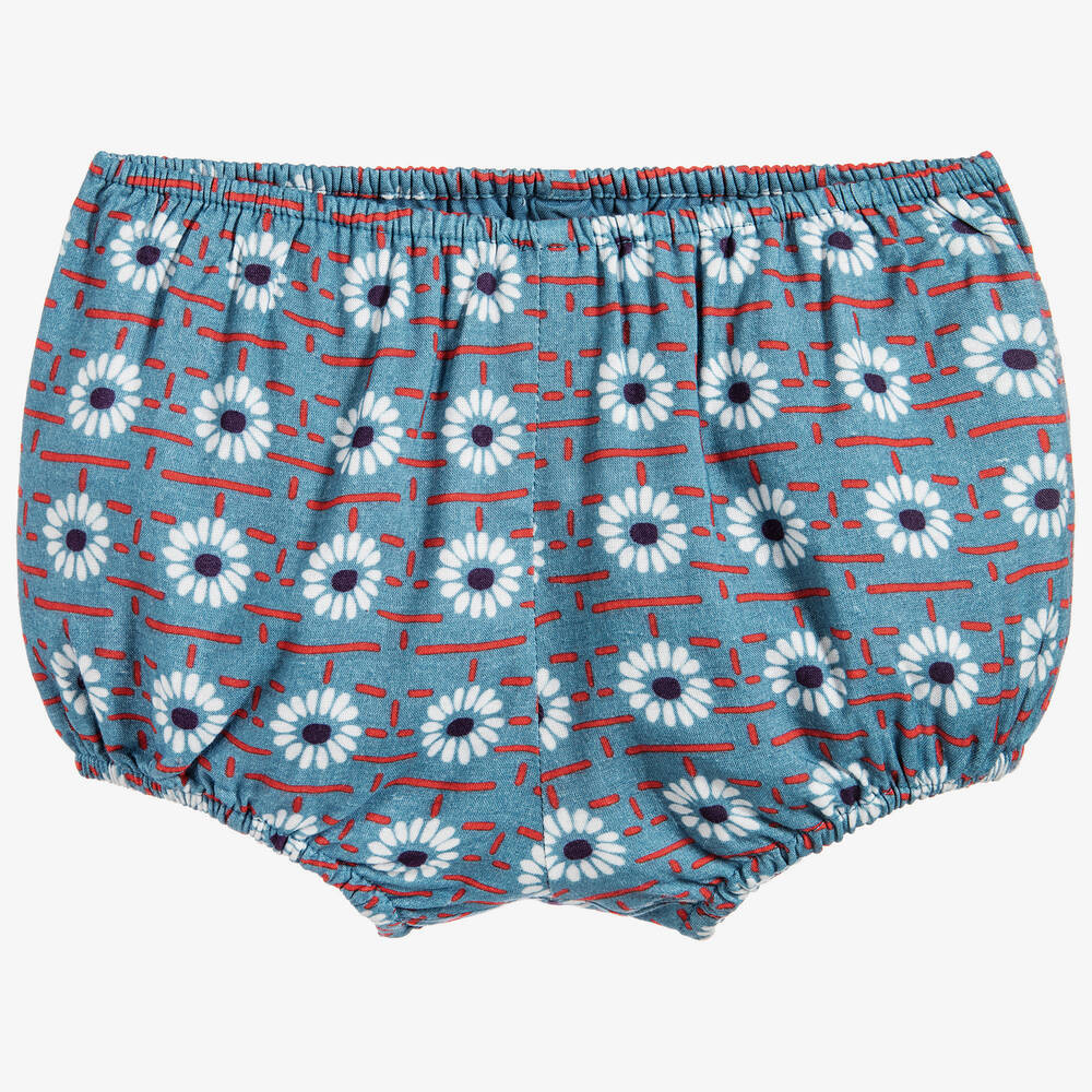 Caramel - Baby Girls Blue Knickers | Childrensalon