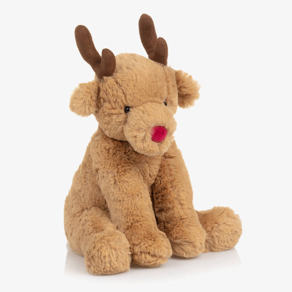 Jellycat-Caramel Brown Romi Reindeer Soft Toy (25cm) | Childrensalon Outlet