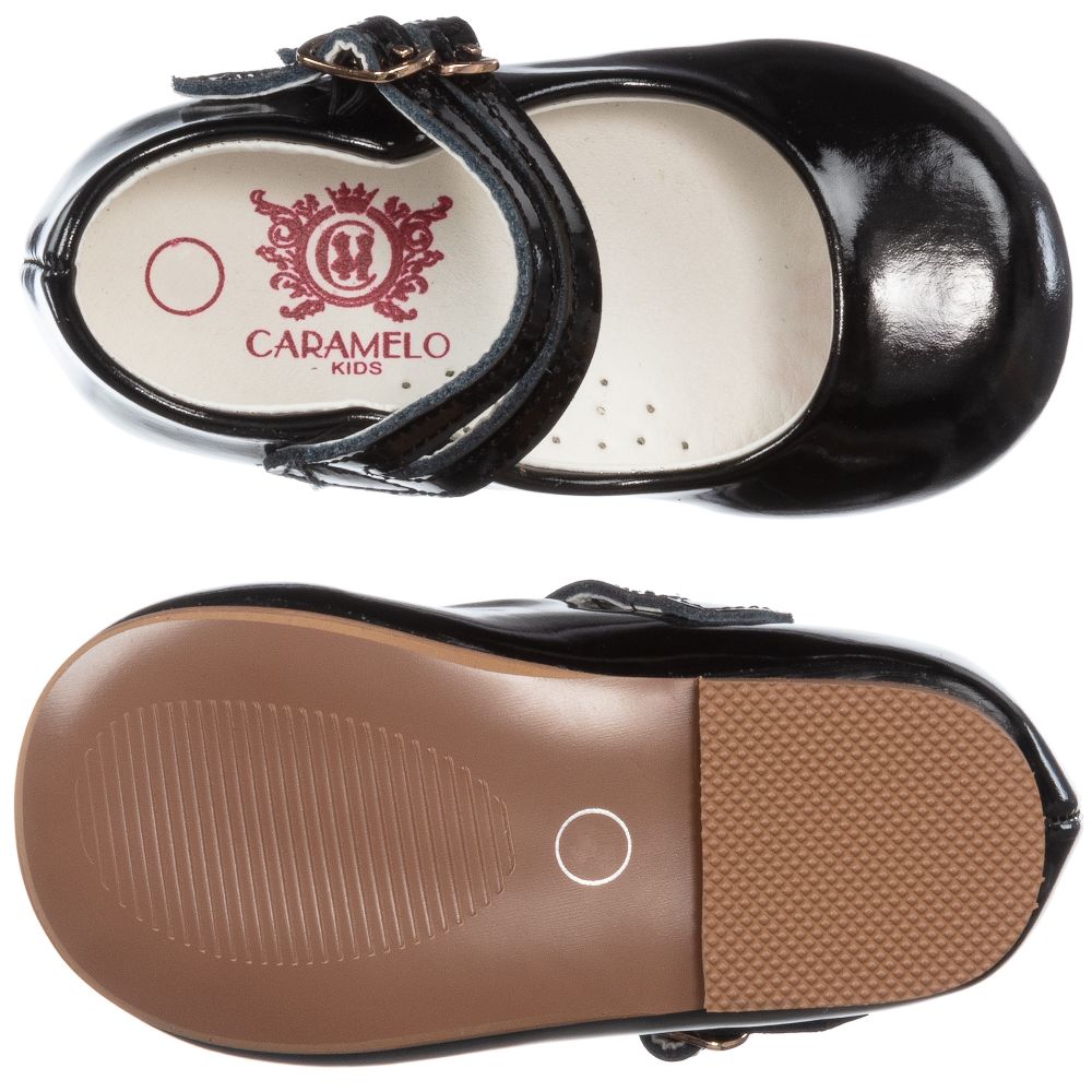Caramelo Kids-Black Patent Leather Shoes | Childrensalon Outlet