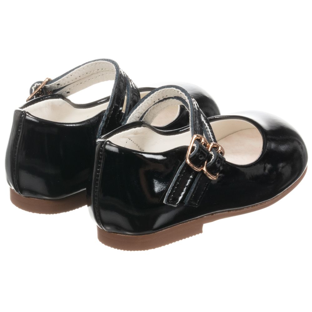 Caramelo Kids-Black Patent Leather Shoes | Childrensalon Outlet