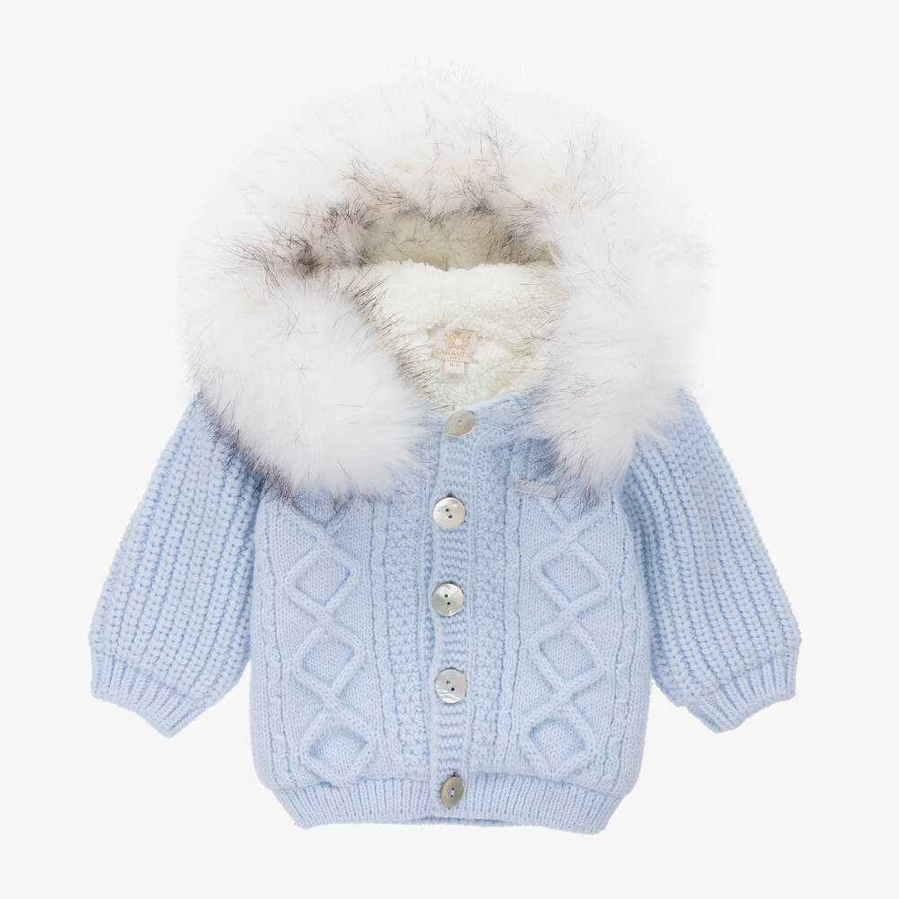 Caramelo Kids - Blouson bleu Garçon | Childrensalon