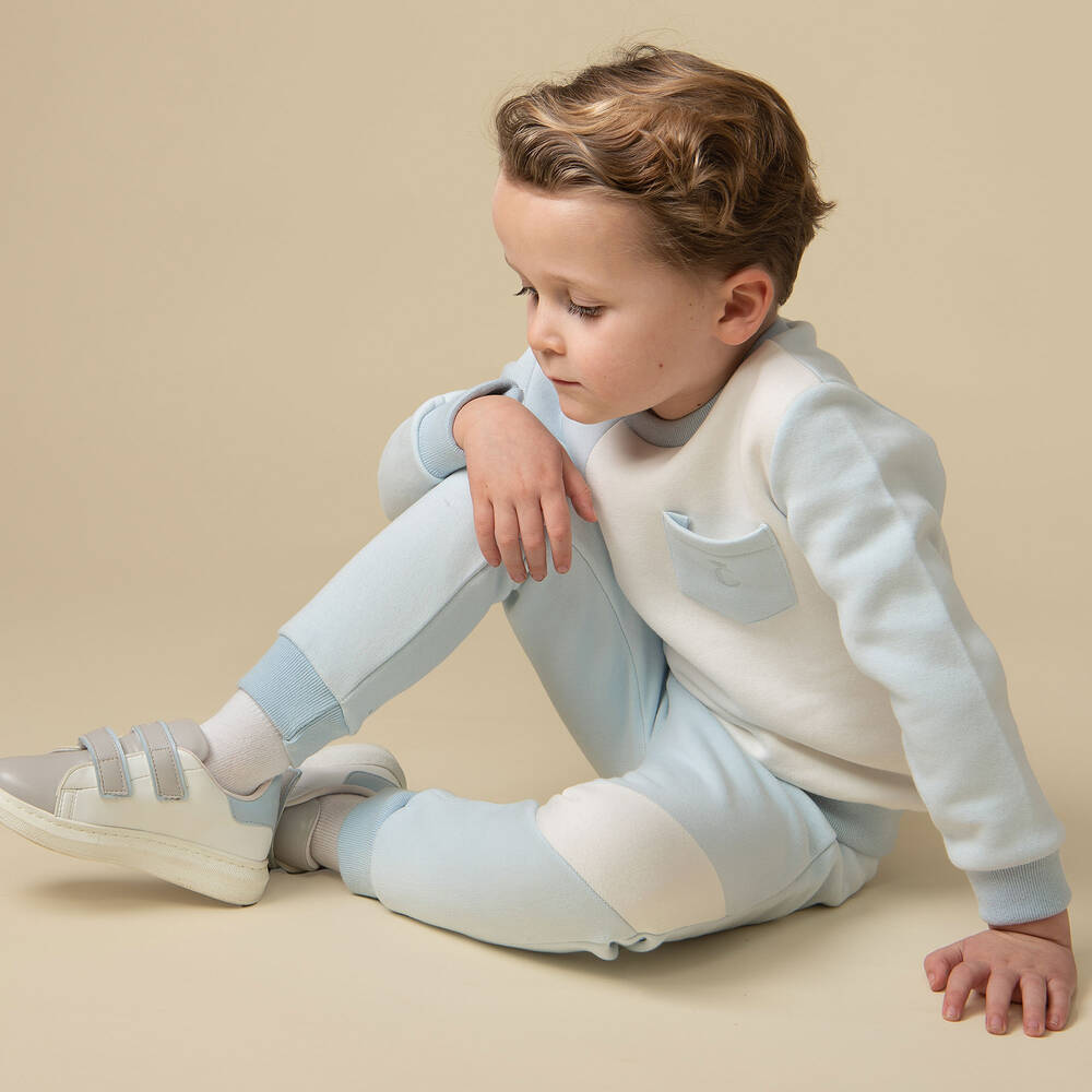 Kids cotton tracksuit deals