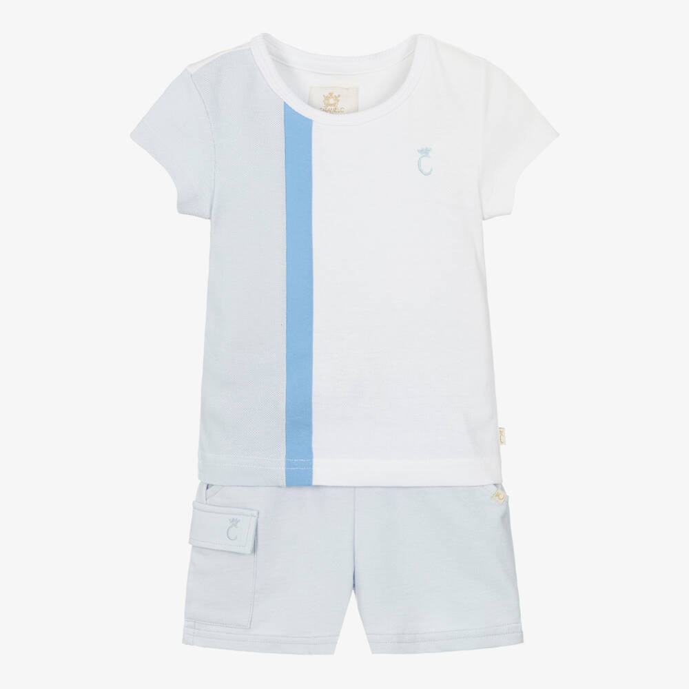 Caramelo Kids-Классический комплект из хлопковых шорт для мальчиков | Childrensalon Outlet