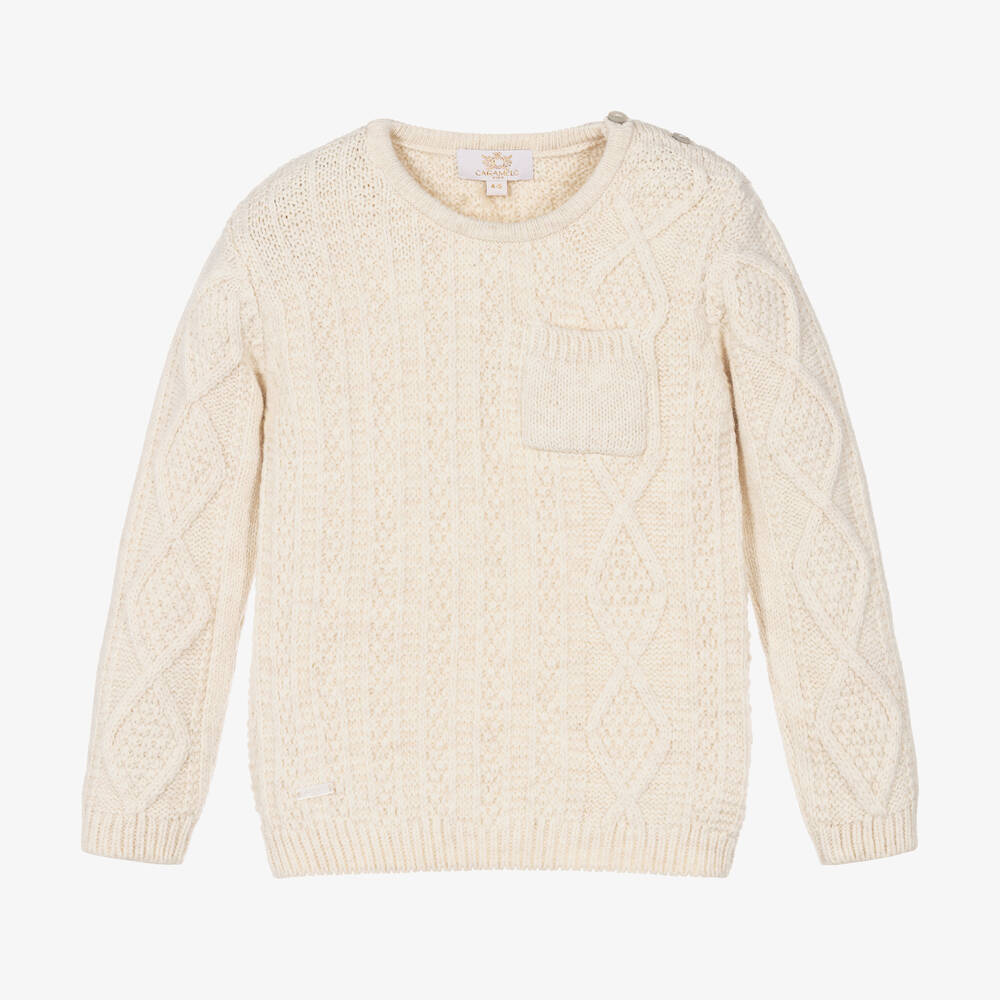 boys ivory sweater