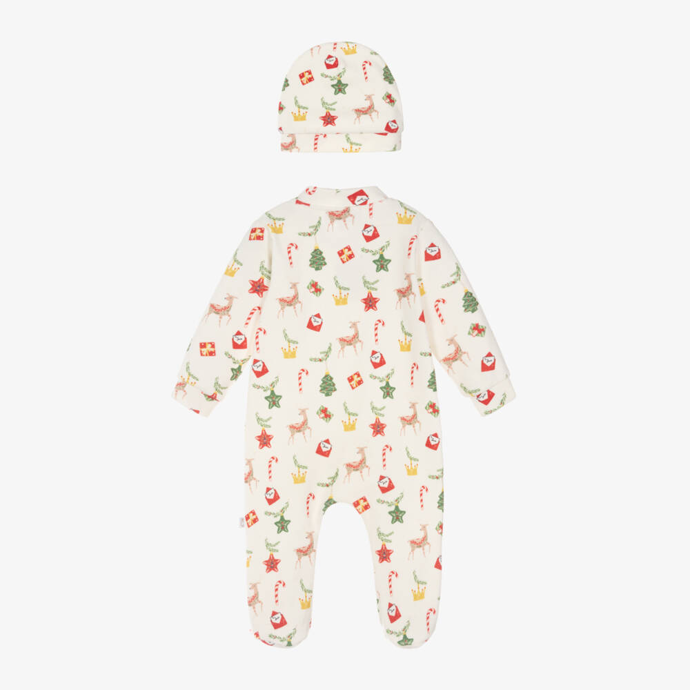 Caramelo Kids-Boys Ivory Holiday Babysuit Set | Childrensalon Outlet