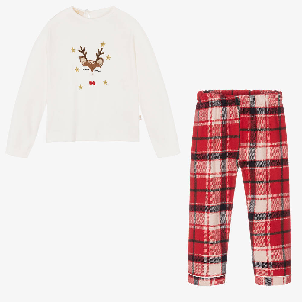 Caramelo Kids-Кремово-красная пижама для мальчиков | Childrensalon Outlet