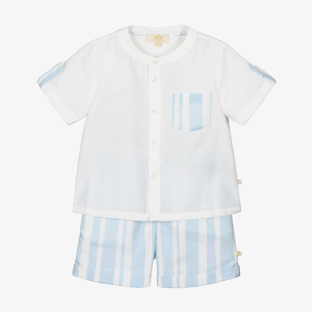 Caramelo Kids-Комплект шорт в океанскую полоску для мальчиков | Childrensalon Outlet