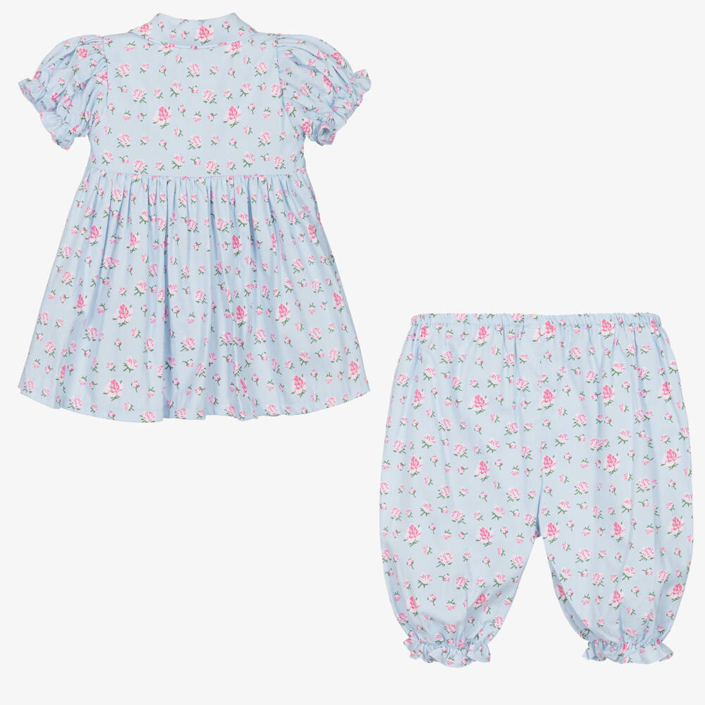 Caramelo Kids-Нежный голубой комплект ночной одежды для девочек | Childrensalon Outlet