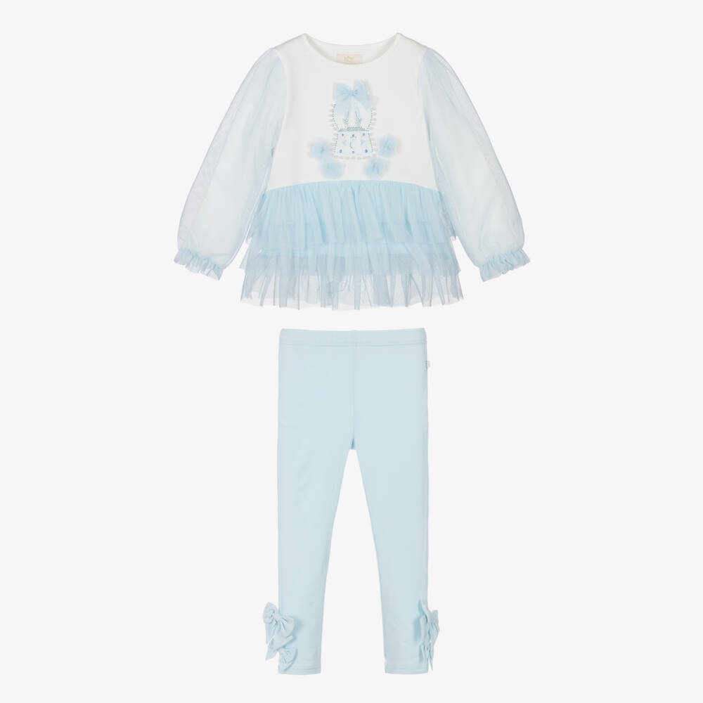 Caramelo Kids-Балетный наряд из синего тюля для девочек | Childrensalon Outlet