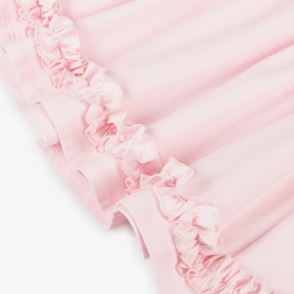 Caramelo Kids-Girls Blush Ruffle Dress Delight | Childrensalon Outlet