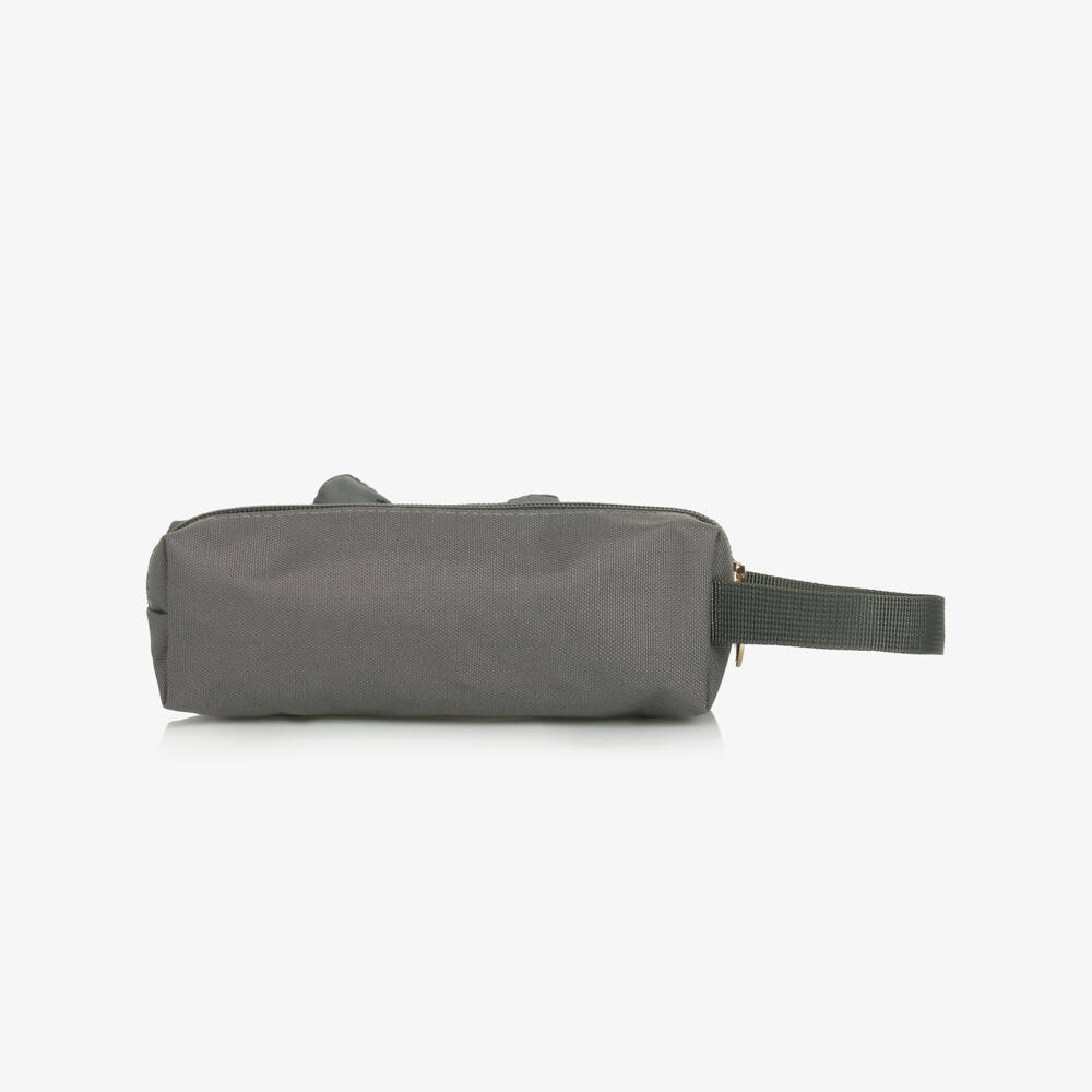 Caramelo Kids-Girls Charcoal Bow Pencil Case | Childrensalon Outlet