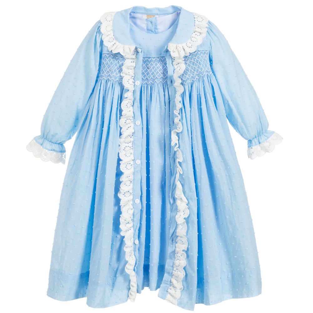 Caramelo Kids - Girls Cotton Nightdress Set | Childrensalon