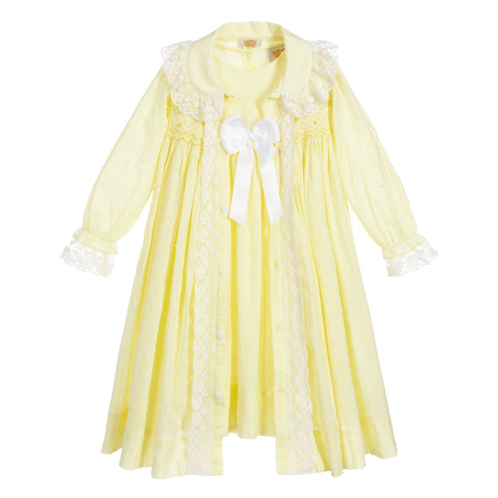 Caramelo Kids - Girls Cotton Nightdress Set | Childrensalon