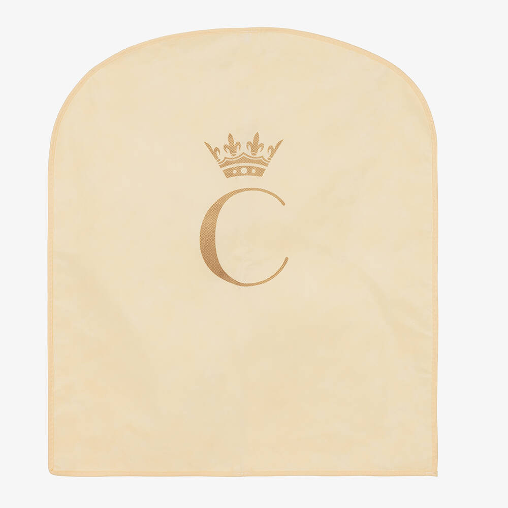 Caramelo Kids-Золотисто-синее платье и сумочка из парчи | Childrensalon Outlet