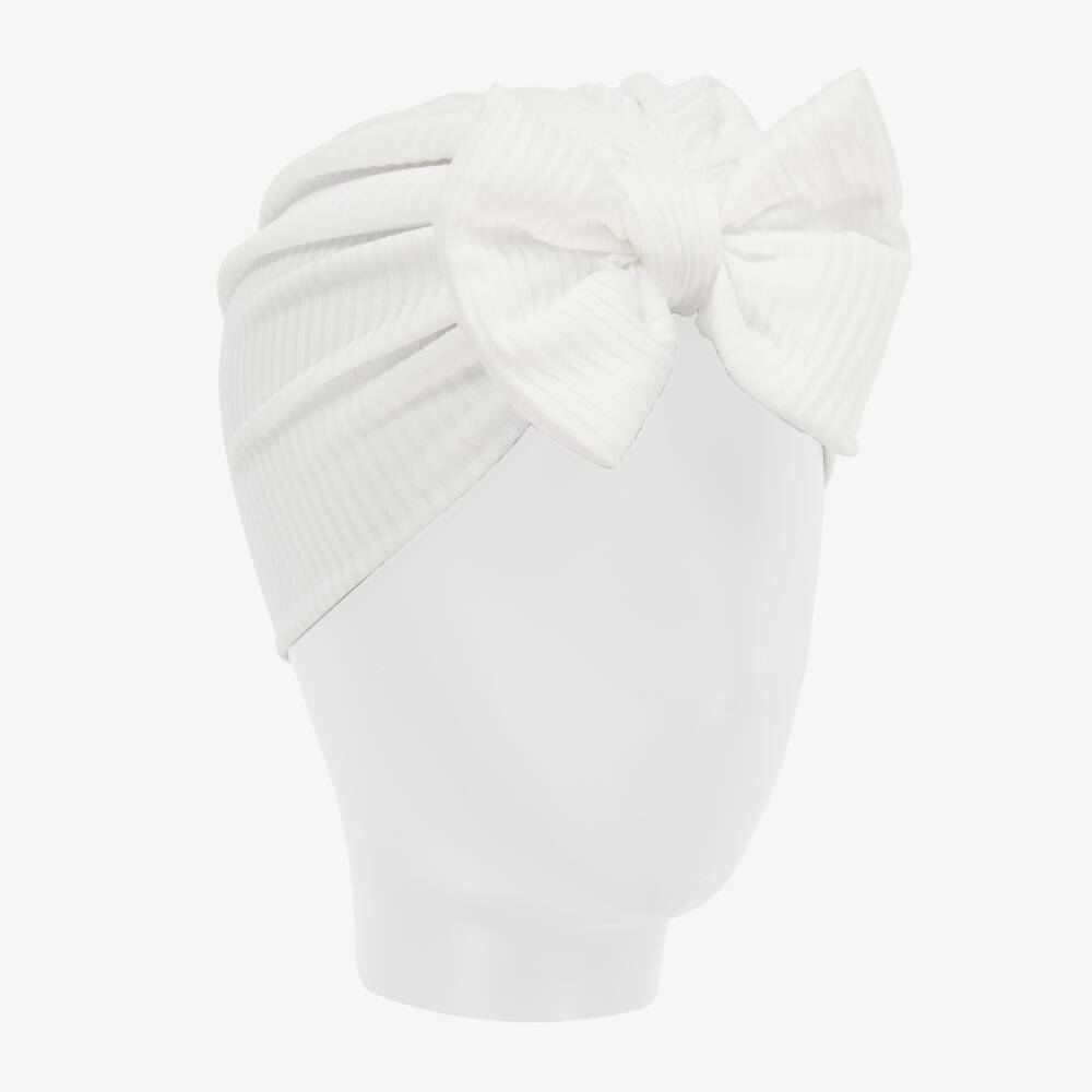 Caramelo Kids-Girls Ivory Tulle Dress & Hat | Childrensalon Outlet