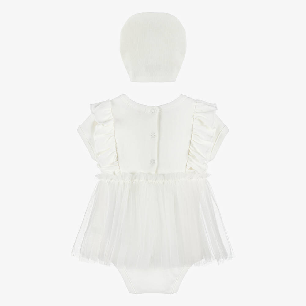 Caramelo Kids-طقم بناتي من التول والعاجي | Childrensalon Outlet