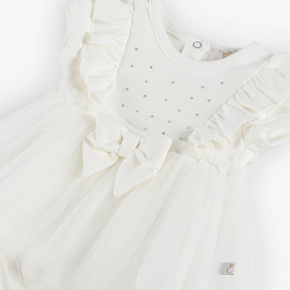 Caramelo Kids-طقم بناتي من التول والعاجي | Childrensalon Outlet