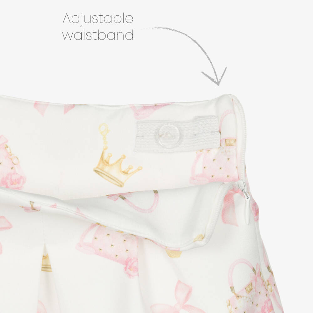 Caramelo Kids-Girls Pink Bag Skirt Ensemble | Childrensalon Outlet