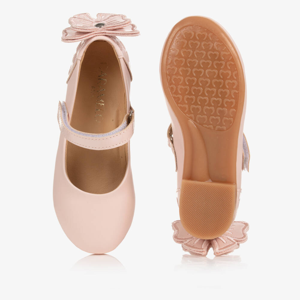 Caramelo Kids-Girls Pink Ballerina Shoes | Childrensalon Outlet