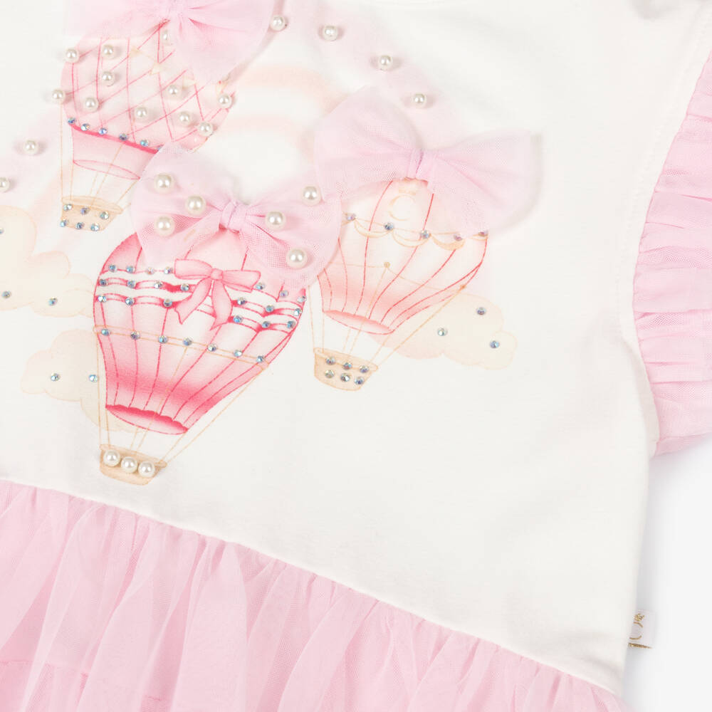 Caramelo Kids-Girls Pink Balloon Adventure Ensemble | Childrensalon Outlet