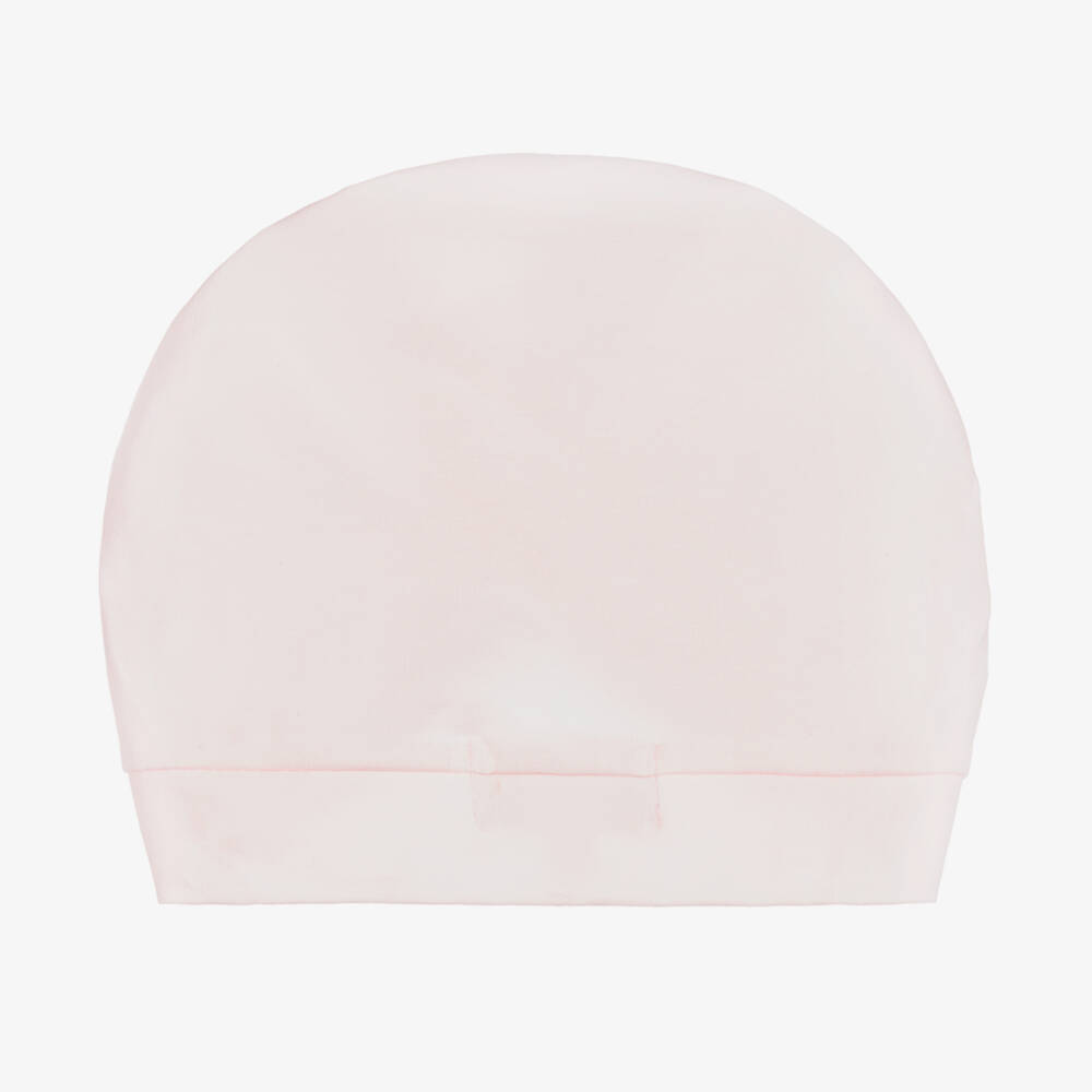 Caramelo Kids-Girls Pink Cotton Turban | Childrensalon Outlet