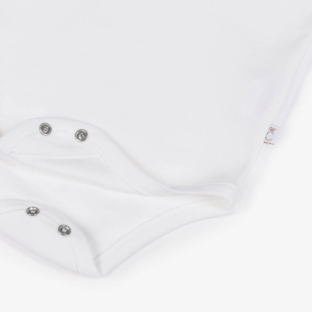 Caramelo Kids-Girls Pink Dungaree Babysuit Set with Bow Headband | Childrensalon Outlet