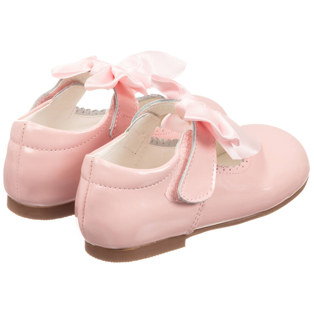 كاراميلو كيدز -حذاء جلد لامع لون زهري للبنات | Childrensalon Outlet