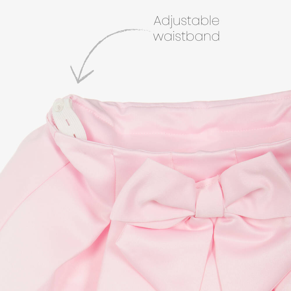 Caramelo Kids-Girls Pink Pleated Skirt Outfit | Childrensalon Outlet
