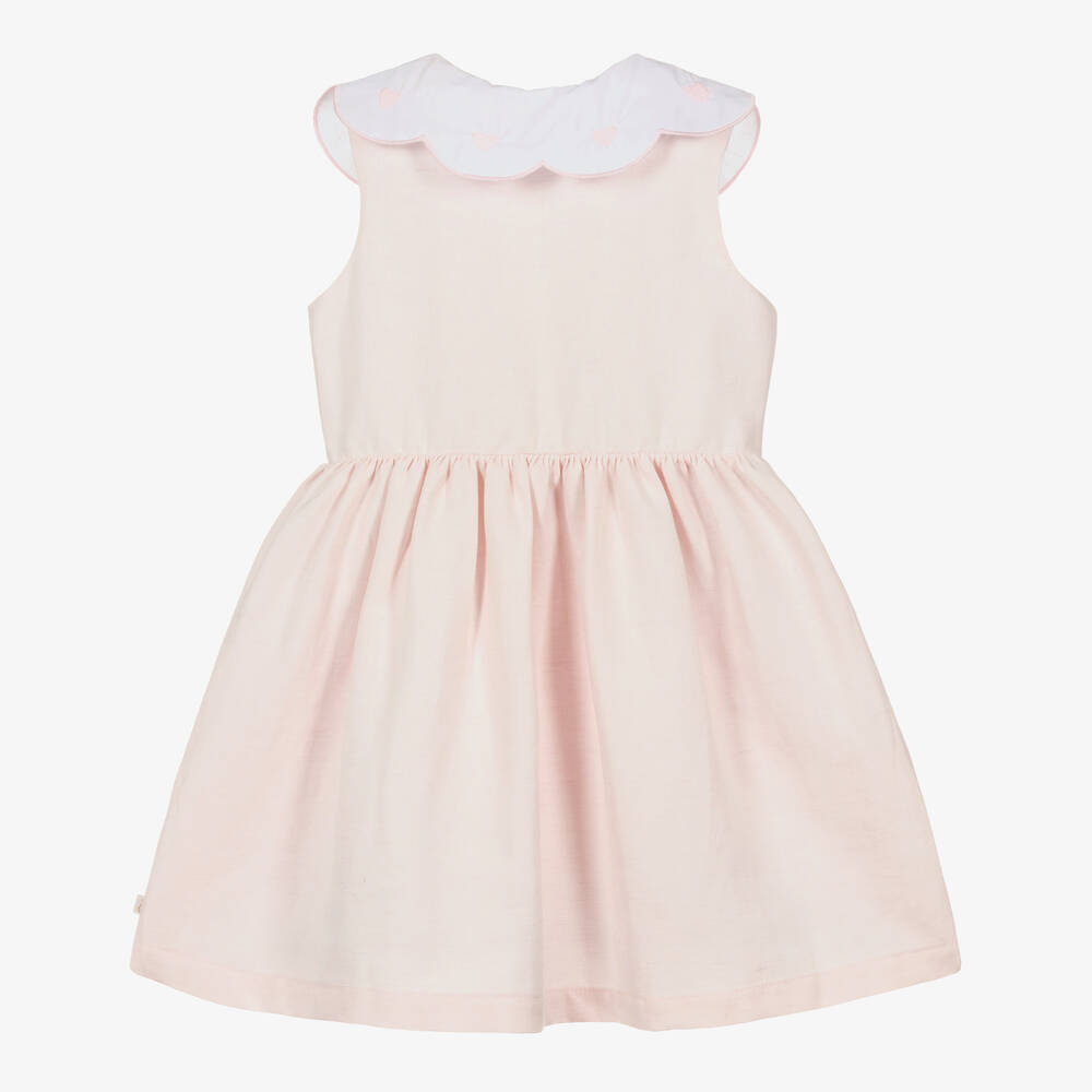Caramelo Kids-Розовое платье с сердечками | Childrensalon Outlet