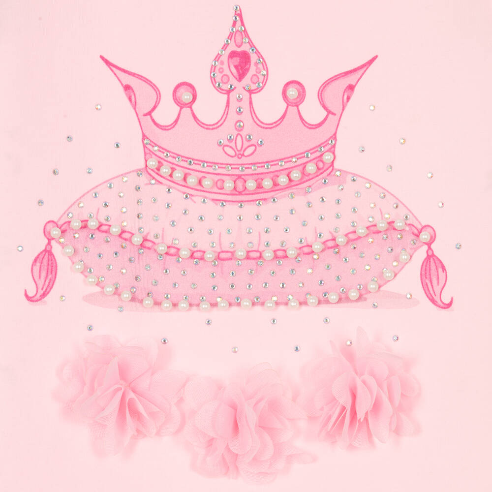 Caramelo Kids-Girls Pink Top & Skirt Set | Childrensalon Outlet