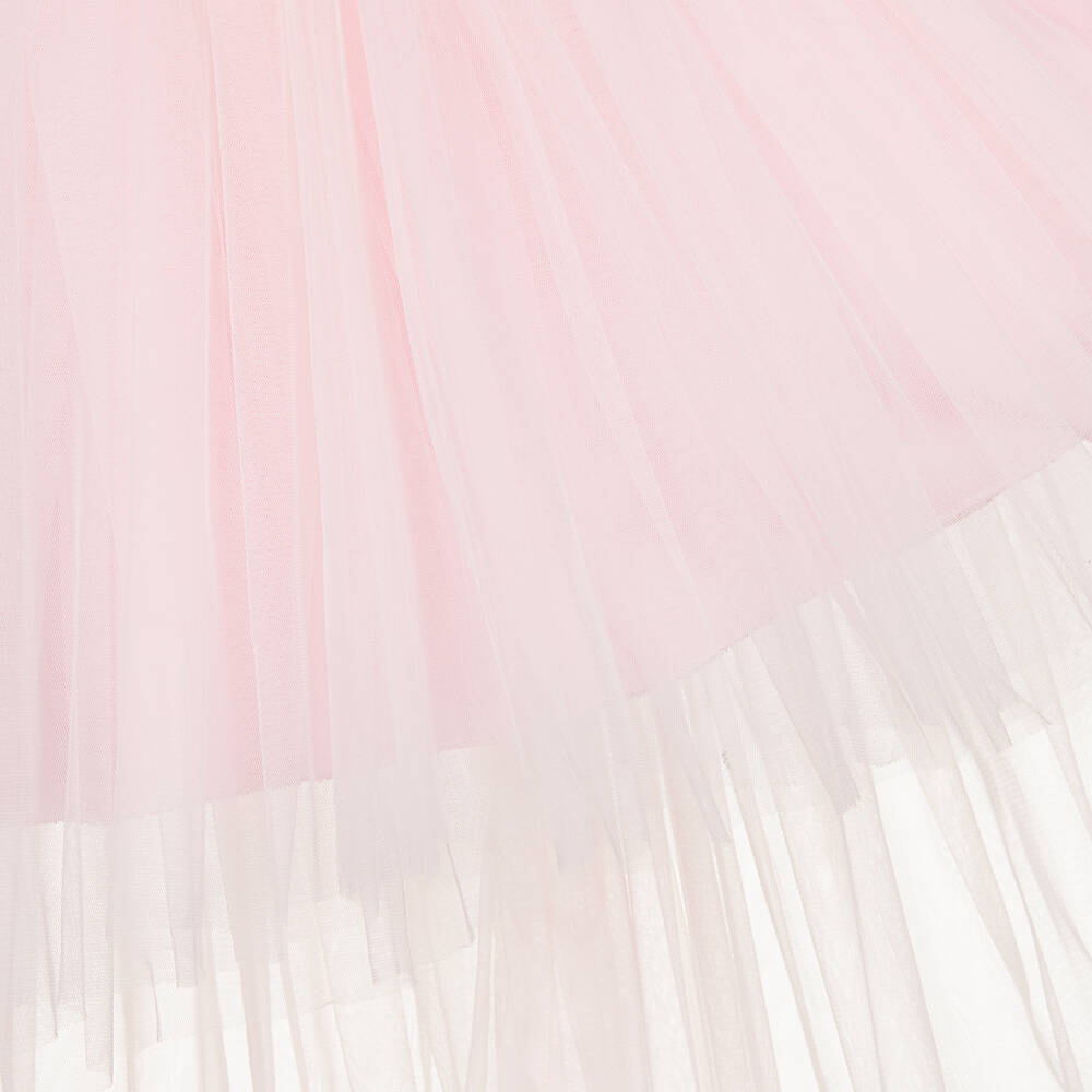 Caramelo Kids-Girls Pink Tulle Dress | Childrensalon Outlet
