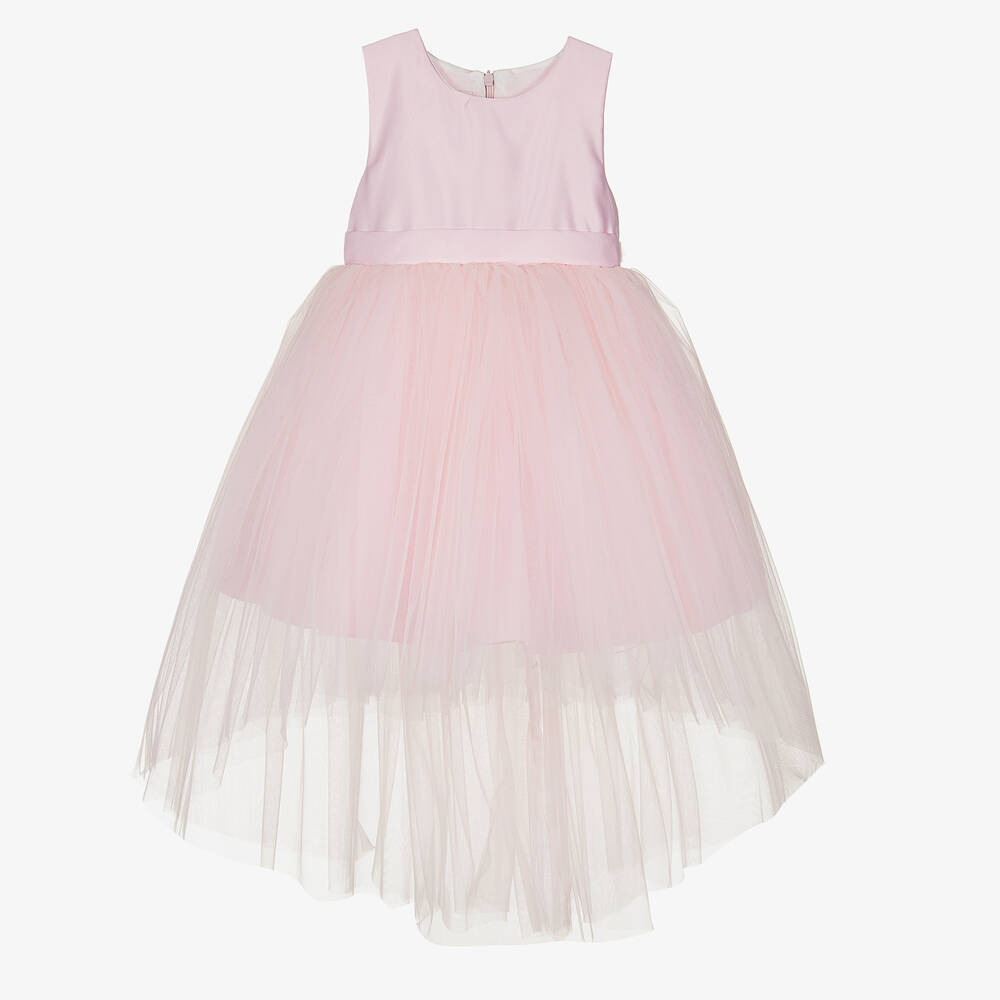 Caramelo Kids - Robe rose en tulle fille | Childrensalon