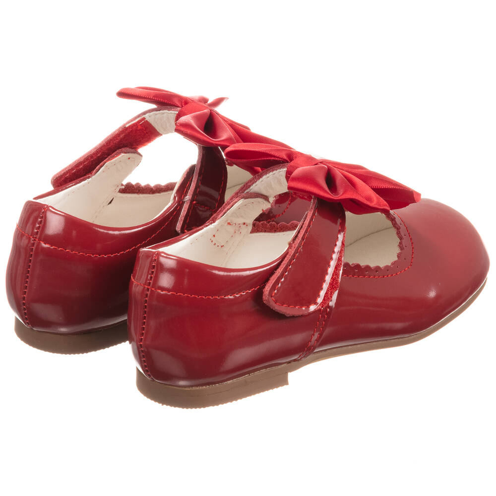 Caramelo Kids-Красные туфли из лакированной кожи для девочек | Childrensalon Outlet