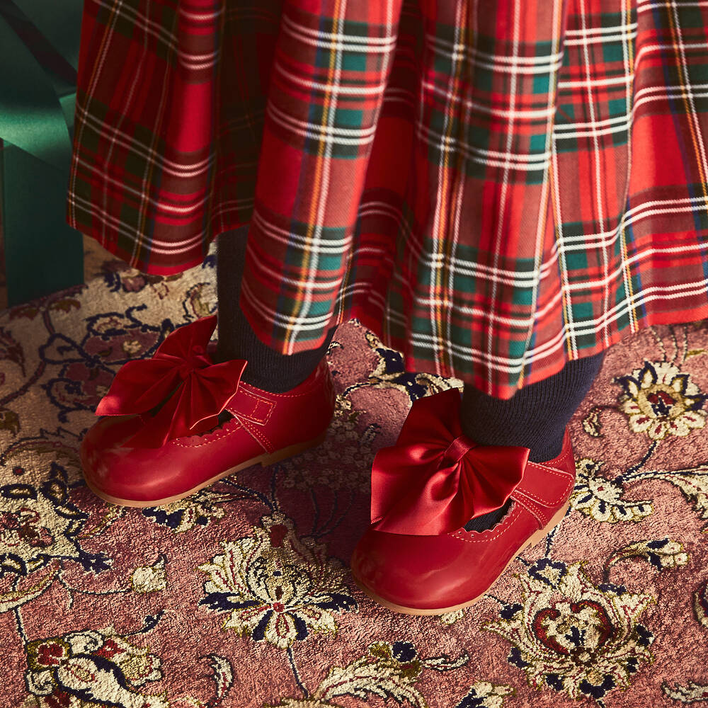 Caramelo Kids-Красные туфли из лакированной кожи для девочек | Childrensalon Outlet