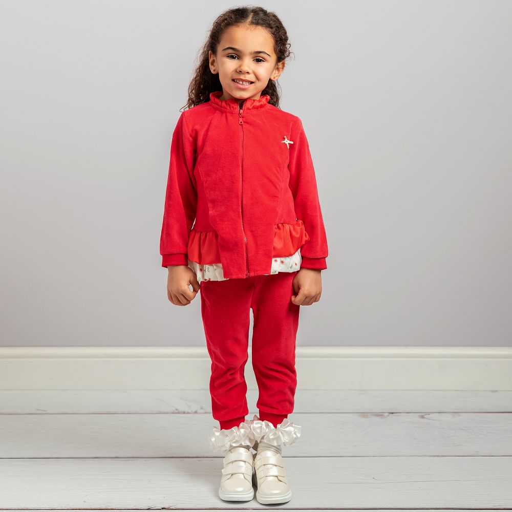 Tracksuit toddler discount girl