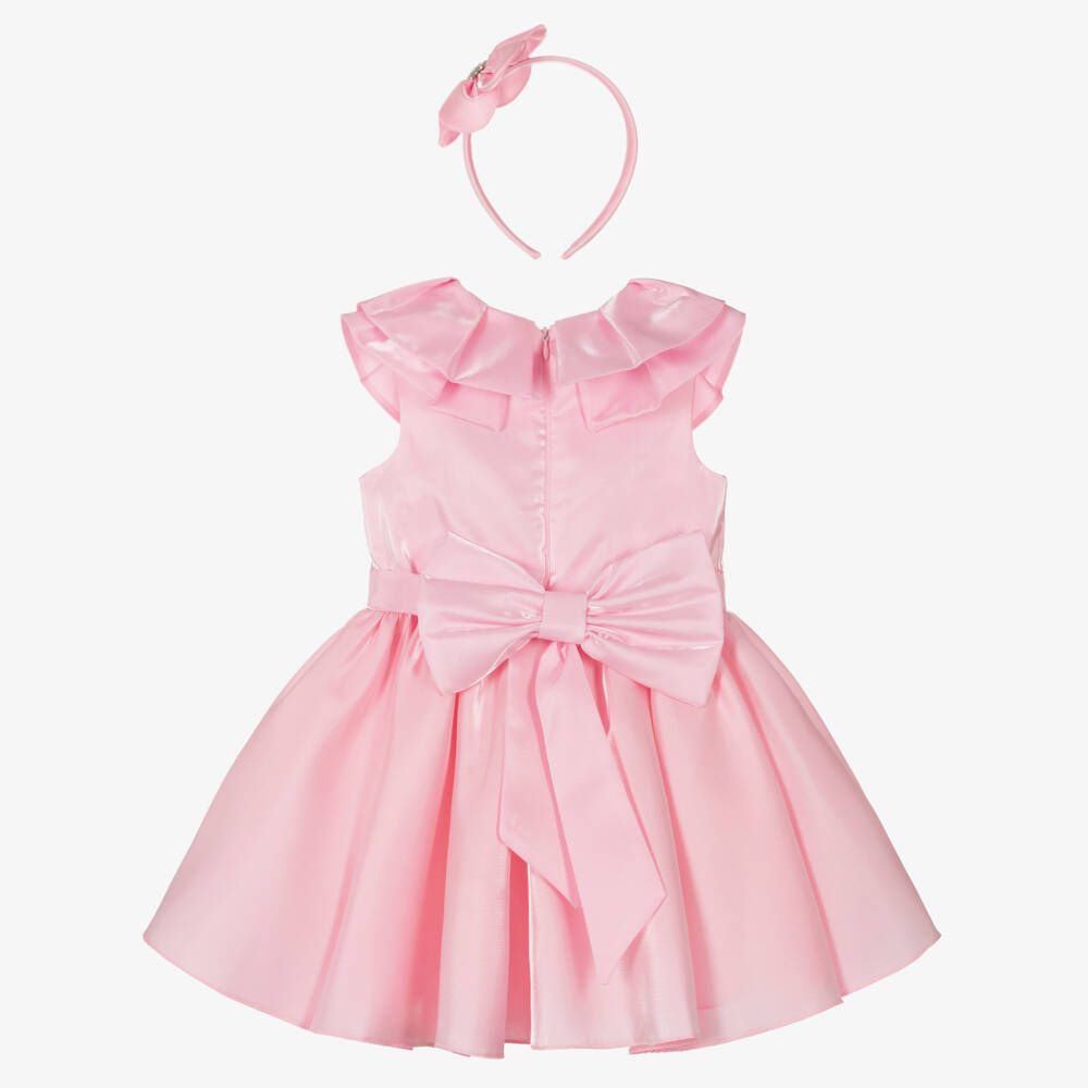 Caramelo Kids-طقم فستان الساتان الأنيق للبنات | Childrensalon Outlet